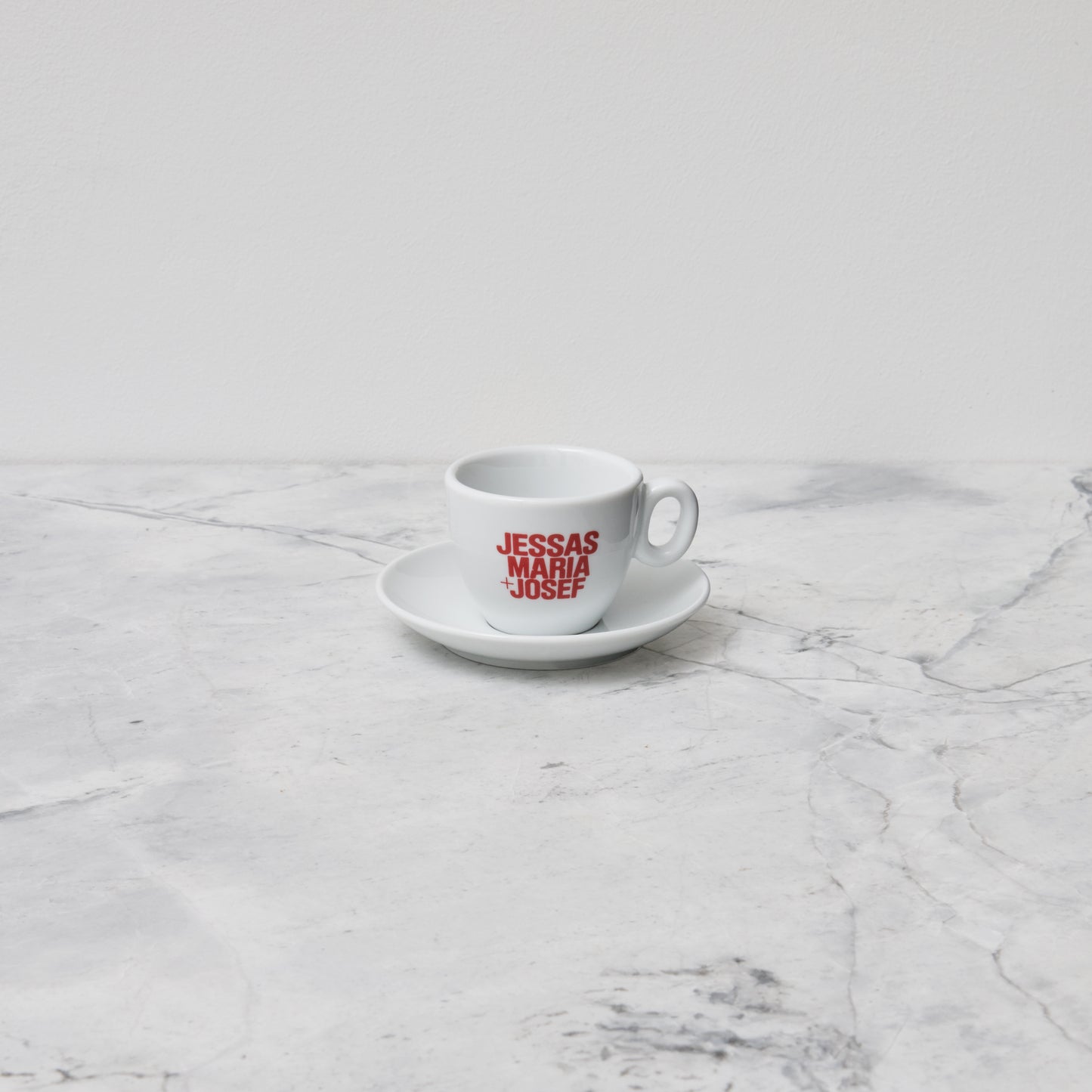 Tasse mit Untertasse JM+J